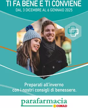 Offerte di Salute e Benessere a Goito | Ti fa bene e ti conviene in Parafarmacia Conad | 3/12/2024 - 6/1/2025