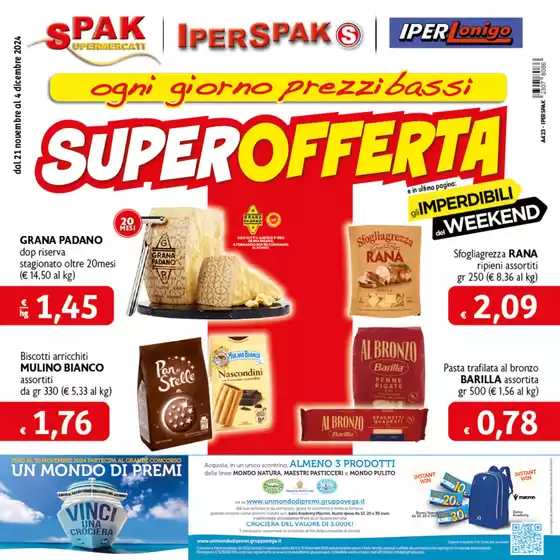 Volantino IperSpak a Maniago | SuperOfferta | 21/11/2024 - 4/12/2024