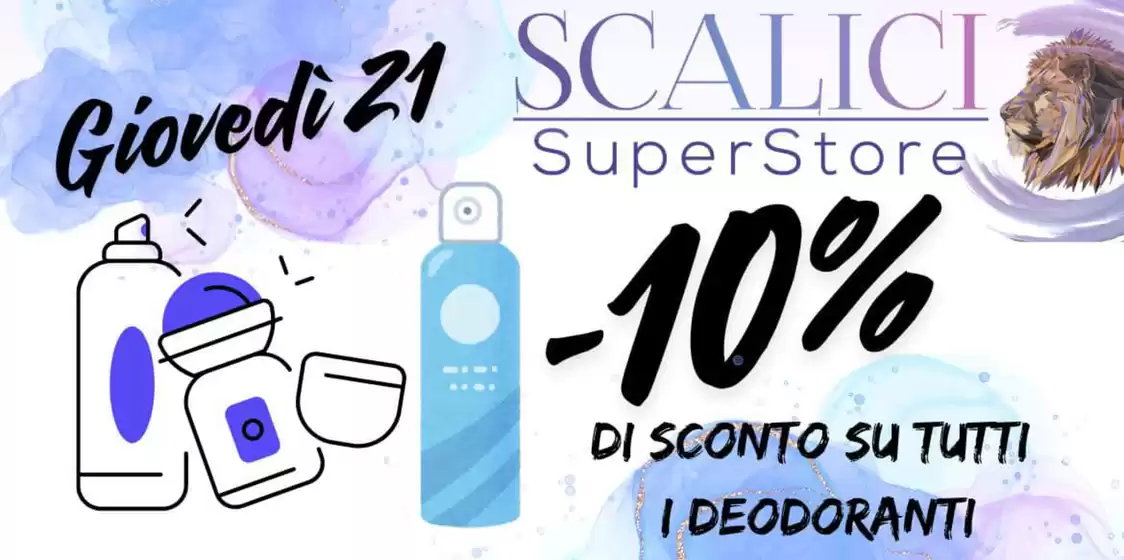 Volantino Scalici Home & Beauty Care a Palermo | Giovedi 21 | 21/11/2024 - 29/11/2024