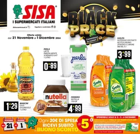 Volantino Sisa a Andria | Black price | 21/11/2024 - 1/12/2024