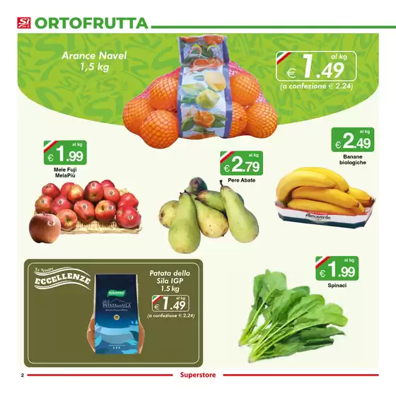 Volantino Si con te superstore a Ancona | Sotto Prezzo | 21/11/2024 - 4/12/2024