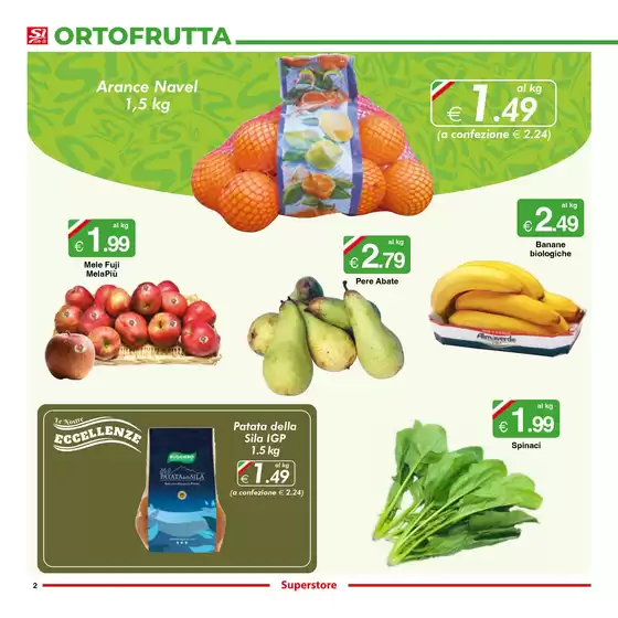 Volantino Si con te superstore | Sotto Prezzo | 21/11/2024 - 4/12/2024