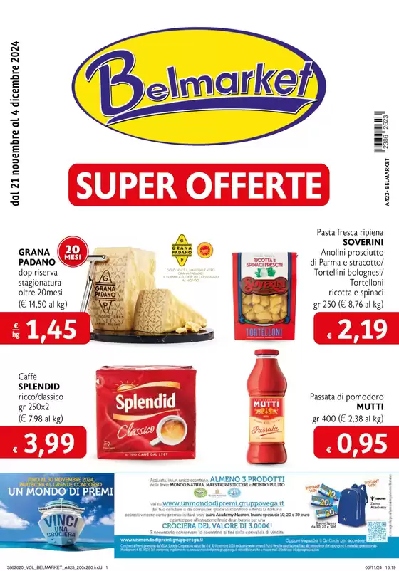 Volantino Belmarket a Rovigo | Super offerte | 21/11/2024 - 4/12/2024