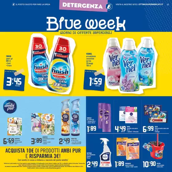 Volantino Ottimo a Marcianise | Blue Week | 21/11/2024 - 4/12/2024