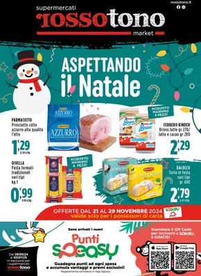 Offerte di Iper e super a Paceco | Aspettando il Natale in Supermercati Rossotono Market | 21/11/2024 - 29/11/2024