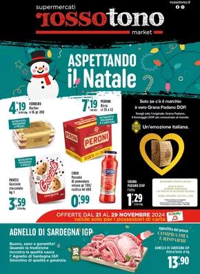 Offerte di Iper e super a Avellino | Aspettando il Natale in Supermercati Rossotono Market | 21/11/2024 - 29/11/2024