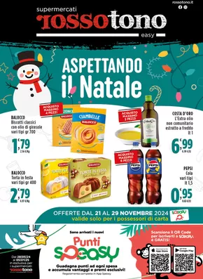 Volantino Supermercati Rossotono Easy a Belpasso | Aspettando il Natale | 21/11/2024 - 29/11/2024