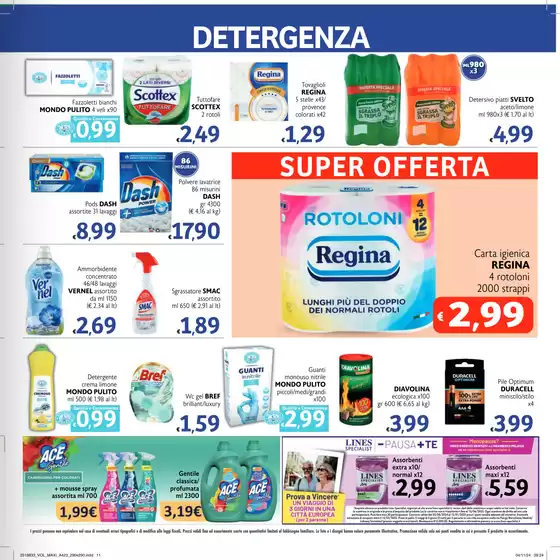 Volantino Super W a Belluno | Super offerte | 21/11/2024 - 4/12/2024