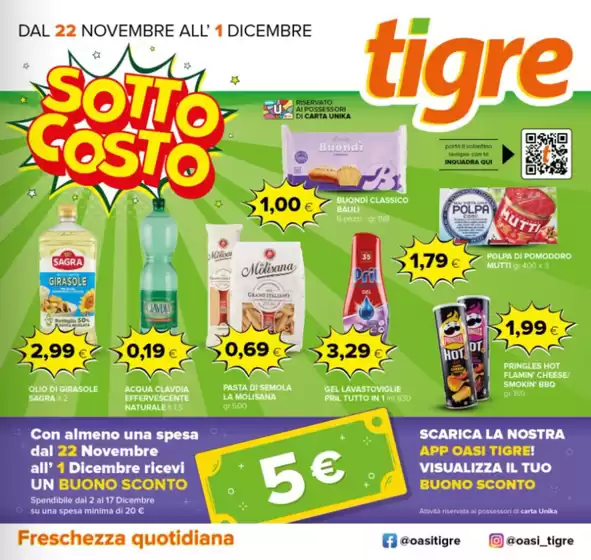 Volantino Tigre a Ardea | Sottocosto | 21/11/2024 - 1/12/2024