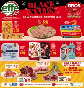 Volantino Effepiù a Castel Romano | Black sales | 22/11/2024 - 2/12/2024