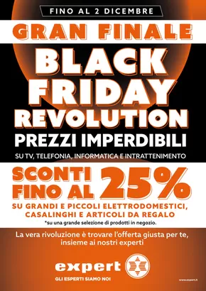 Offerte di Elettronica a San Valentino Torio | Gran Finale Black Friday! in Expert | 22/11/2024 - 2/12/2024