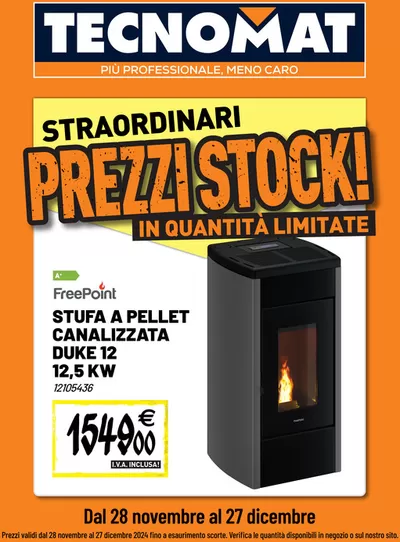 Volantino Tecnomat a Saccolongo | Straordinari prezzi stock! | 28/11/2024 - 27/12/2024