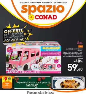 Volantino Spazio Conad a Ancona | OFFERTE BLACK -20% -30% -40% | 25/11/2024 - 1/12/2024