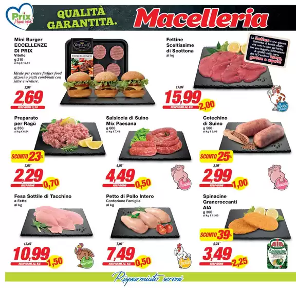 Volantino Prix a Masera | Offertissime | 22/11/2024 - 2/12/2024