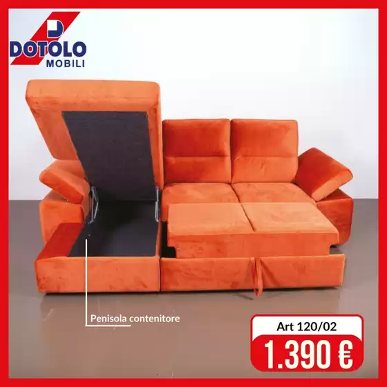 Volantino Dotolo Mobili a Bellizzi | Divano letto | 22/11/2024 - 29/11/2024