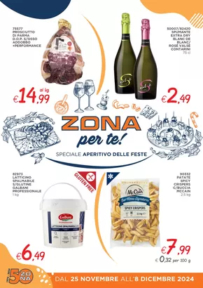 Offerte di Iper e super a San Giuliano Terme | Aperitivo delle Feste  in ZONA | 25/11/2024 - 8/12/2024