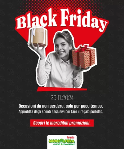 Offerte di Sport e Moda a Palagiano | Non perdere il Black Friday di Mongolfiera Taranto in Mongolfiera - Taranto | 25/11/2024 - 2/12/2024