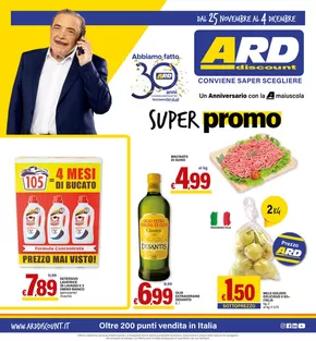 Offerte di Discount a Villabate | Conviene saper scegliere in ARD Discount | 25/11/2024 - 4/12/2024