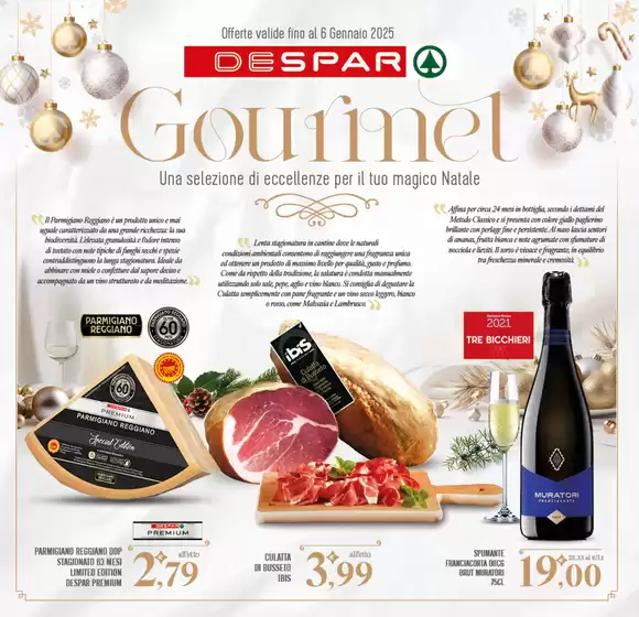 Volantino Interspar a Belvedere Marittimo | Gourinel | 25/11/2024 - 6/1/2025