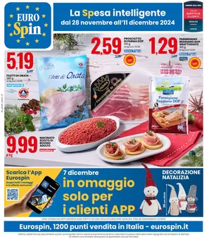 Volantino Eurospin a Acquapendente | SAPORI IN FESTA | 28/11/2024 - 11/12/2024