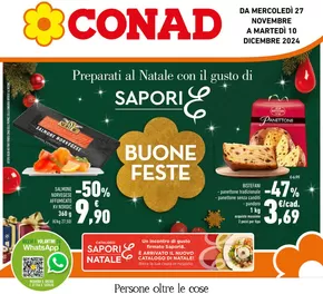 Volantino Conad a Limbate | Buone feste | 27/11/2024 - 10/12/2024