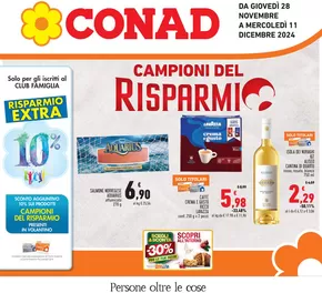 Volantino Conad a Sassari | Campioni del risparmio | 28/11/2024 - 11/12/2024