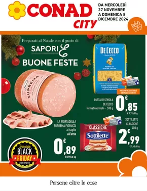 Volantino Conad City a Spigno Saturnia | Preparati al Natale | 27/11/2024 - 8/12/2024