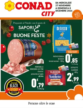 Volantino Conad City a Orsomarso | Preparati al Natale | 27/11/2024 - 8/12/2024