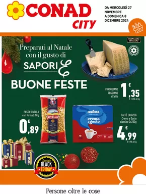 Volantino Conad City a Roccafiorita | Preparati al Natale | 27/11/2024 - 8/12/2024