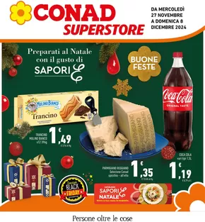 Volantino Conad Superstore a Camporeale | Preparati al Natale | 27/11/2024 - 8/12/2024