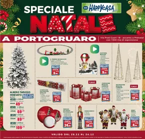 Volantino Happy Casa Store a Altamura | Speciale Natale - Portogruaro | 28/11/2024 - 24/12/2024