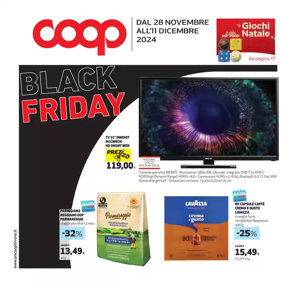 Volantino Coop | Black Friday | 28/11/2024 - 11/12/2024