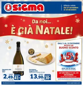 Volantino Sigma a Corte Brugnatella | Da noi...è già Natale! | 27/11/2024 - 10/12/2024