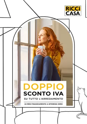 Offerte di Arredamento a Reggio Emilia | Doppio sconto IVA su tutto l'arredamento in Ricci casa | 2/12/2024 - 22/12/2024