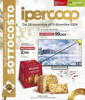 Volantino Ipercoop a Quattro Strade | Sottocosto | 28/11/2024 - 11/12/2024