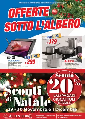 Volantino Al Pentolone a Granze | Offerte sotto l'albero | 27/11/2024 - 15/12/2024