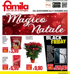 Volantino Famila a Crema | Magico natale | 28/11/2024 - 11/12/2024