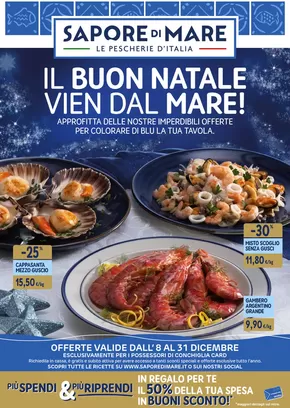 Offerte di Iper e super a Nichelino | Il Buon Natale vien dal mare! in Sapore di Mare | 8/12/2024 - 31/12/2024