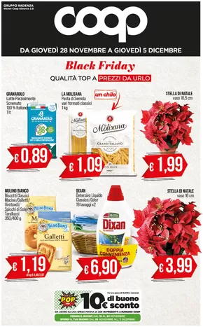 Volantino Coop a Palermo | Black Friday - Coop Radenza  | 28/11/2024 - 5/12/2024