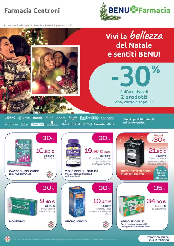 Volantino Lloyds Farmacia/BENU a Roma | Vivi la bellezza del Natale e sentiti BENU! | 2/12/2024 - 7/1/2025