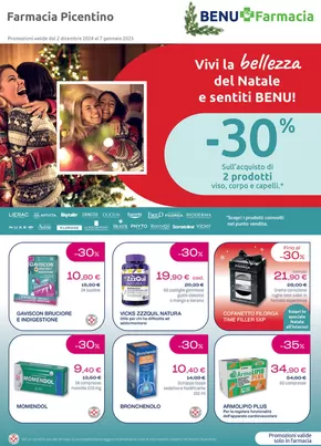 Offerte di Salute e Benessere a Baronissi | Vivi la bellezza del Natale e sentiti BENU! in Lloyds Farmacia/BENU | 2/12/2024 - 7/1/2025