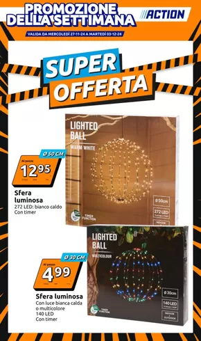 Offerte di Discount a Rivoli | Super offerta in Action | 1/12/2024 - 31/12/2024