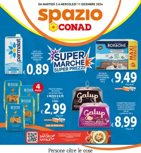 Volantino Spazio Conad a Caserta | Super Marche Super Prezzi | 3/12/2024 - 11/12/2024