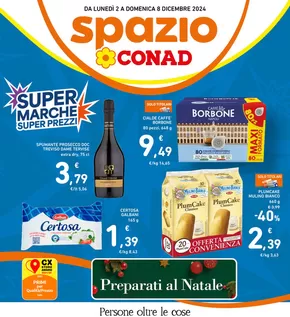 Offerte di Iper e super a Bari | SUPER MARCHE SUPER PREZZI in Spazio Conad | 2/12/2024 - 8/12/2024