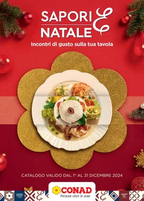 Volantino Conad City a Genova | Catalogo Sapori & Natale | 1/12/2024 - 31/12/2024