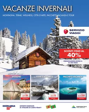 Volantino Esselunga a Bergamo | Vacanze Invernali | 2/12/2024 - 31/3/2025