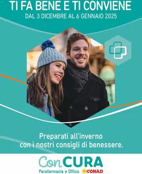 Offerte di Salute e Benessere a Sesto San Giovanni | Con Cura Parafarmacia Conad: Ti fa bene e ti conviene in Parafarmacia Conad | 3/12/2024 - 6/1/2025