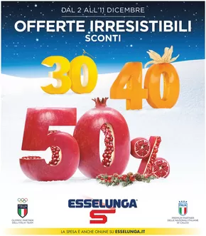 Volantino Esselunga a Bergamo | 30-40-50% | 2/12/2024 - 11/12/2024