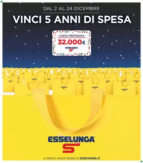 Volantino Esselunga a Bologna | Concorso di Natale - 1° appuntamento | 2/12/2024 - 24/12/2024