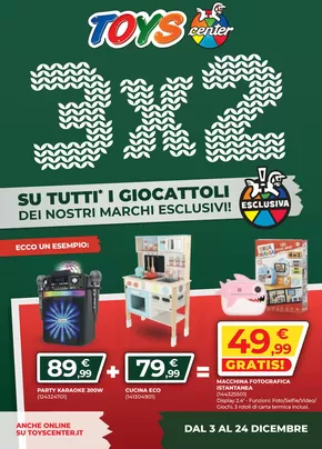 Volantino Toys Center | 3x2 su tutti i giocattoli dei nostri marchi esclusivi | 3/12/2024 - 24/12/2024